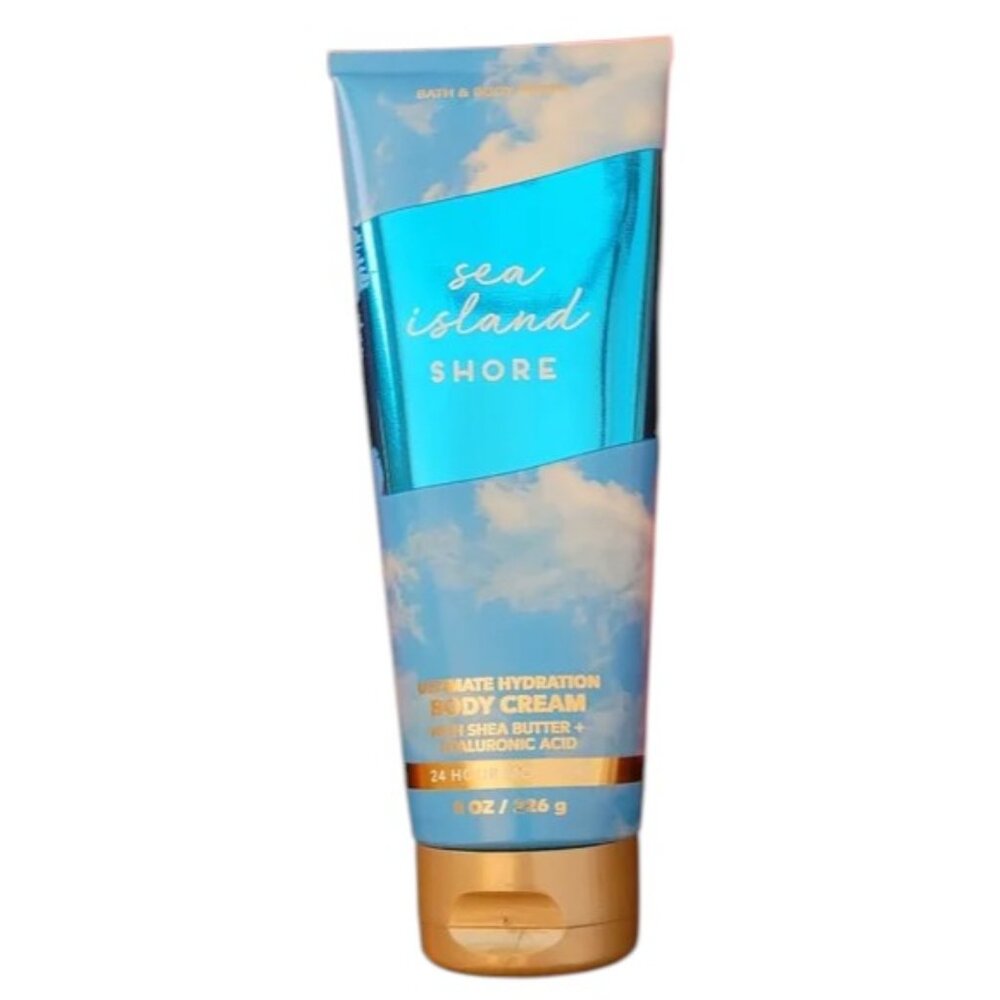 Bath & Body Works SEA ISLAND SHORE Shea Hyaluronic Acid BODY CREAM NEW 🦋